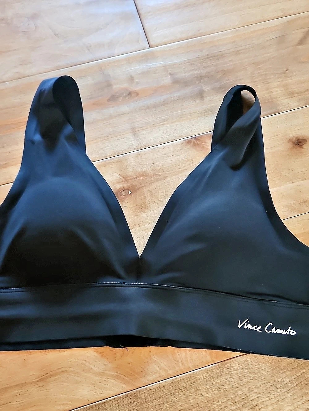 Vince Camuto Black Bra